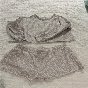 Leopard Print Lounge Set